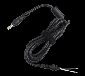 Wtyk 5,5/2,5 (19V/6,3A) sieciowy z kablem do montażu Rebel