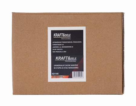 ZACISK NAROŻNY 90 ST. KD1195 - KRAFT&DELE