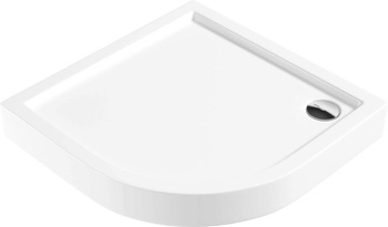 Brodzik akrylowy półokrągły 80 cm (KGJ 054B) - Deante