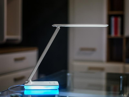 Lampka biurkowa LED TRACER PRISMA White