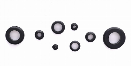 Przelotki gumowe 180szt. KD10485 - KRAFT&DELE