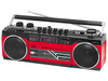 Boombox Trevi RR501 kaseta/BL/USB/SD red