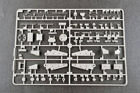 Model plastikowy rosyjski TOS-1 wieloprowadnicowa wyrzutnia rakietowa