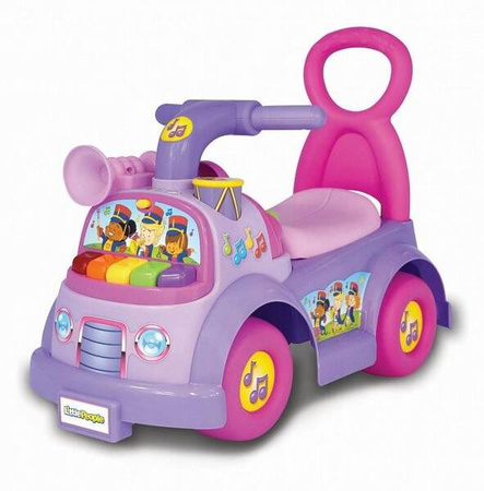 Jezdźik Fisher Price muzyczna parada fioletowy