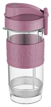 Pojemnik kompletny z pokrywką 400 ml SM3483 -Dusty rose