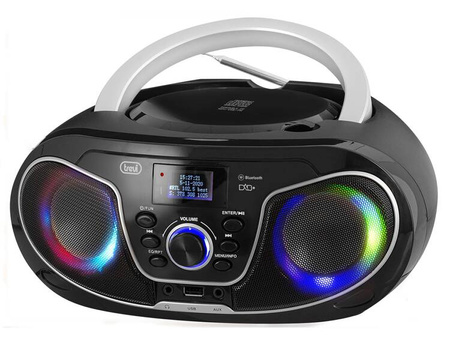 Boombox Trevi CMP588 DAB radio CD USB BT black