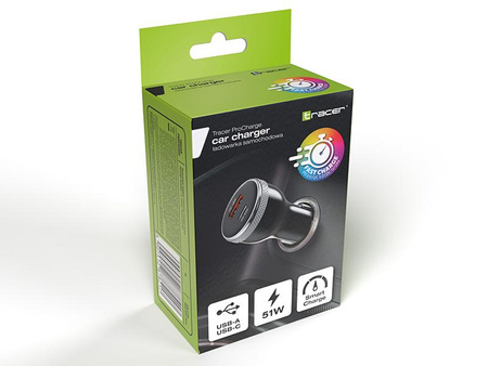 Ładowarka samochodowa TRACER ProCharge 51W