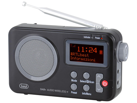 Radio DAB 7F8000 R Trevi black