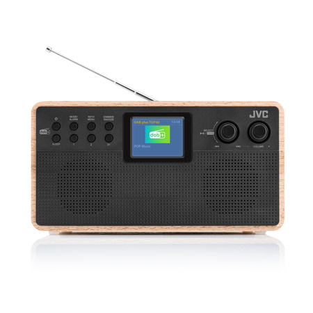 JVC radio DAB+ RA-E731B DAB, drewno (RTV_JVC_00040) - JVC