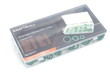 Oringi 270szt. KD10506 - KRAFT&DELE