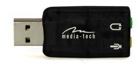 VIRTU 5.1 USB - Karta dźwiękowa USB oferująca wirtualny dźwięk 5.1