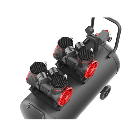KOMPRESOR BEZOLEJOWY 100L KD1392 - KRAFT&DELE