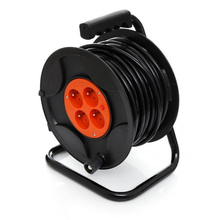 PRZEDŁUŻACZ OGRODOWY BĘBNOWY 25M KD4017 - KRAFT&DELE