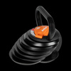 Kettlebell żeliwny automatyczny regulowany 18 kg REBEL ACTIVE
