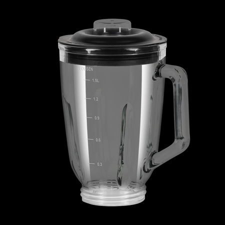 Blender kielichowy EASY EXPERT GO 1300W , szklany kielich 1,5L + kubek podróżny 600 ml