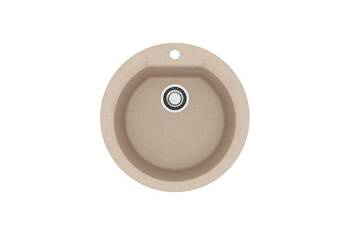 CADIT 100 kol. 22 PIASEK (fi 425 x 200 mm) zlew Granital kom. z syfonem manulanym 3 1/2" ALVEUS (1143994)