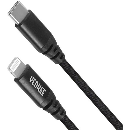 Kabel do telefonu YCU 631 MFi BK USB C/lightning 1m YENKEE
