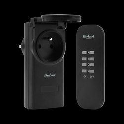 Gniazdo sieciowe Rebel sterowane pilotem- zewnętrzne