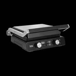 Grill elektryczny TEESA , panini grill , opiekacz, 3 pozycje , wyjmowane wkłady, 2000W