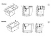 ALVEUS FORMIC 30 zlewozmywak granitowy steel (4403004)