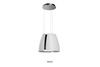 Okap wyspowy Miss W White CDW5001B Ciarko Design