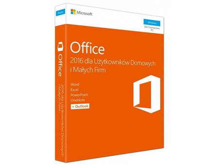 Microsoft Office 2016 Home & Business PL Win 32-bit/x64 P2 T5D-02786