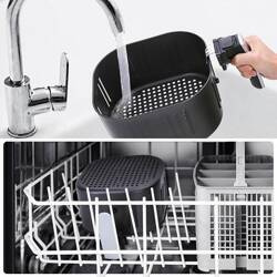 Frytkownica beztłuszczowa 7,7l, czerwony Klausber KB-7571