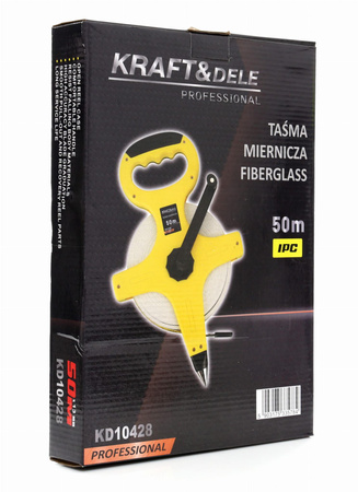 TAŚMA MIERNICZA FIBERGLASS 30M KD10427 - KRAFT&DELE