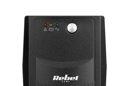 Zasilacz awaryjny UPS REBEL model Micropower 600 ( offline, 600VA / 360W , 230 V , 50Hz )