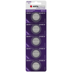 Bateria AgfaPhoto CR2450 bl./5szt