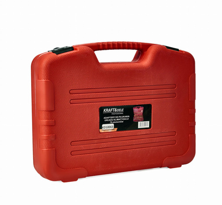 Zestaw adapterów do płukania klimatyzacji XXL 78 el. KD10063 - KRAFT&DELE