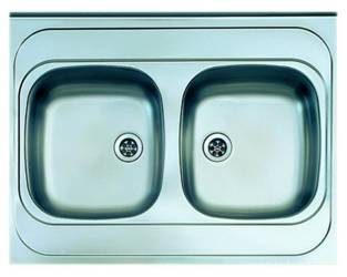 PRIMAL 20 zlewozmywak nakładany len z syfonem ALVEUS (1124505)