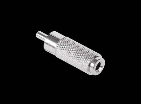Złącze WT.RCA-GN.JACK 3.5 mono