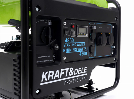 Agregat prądotwórczy inwertorowy 4,5kW / 4,85kW KD688 - KRAFT&DELE