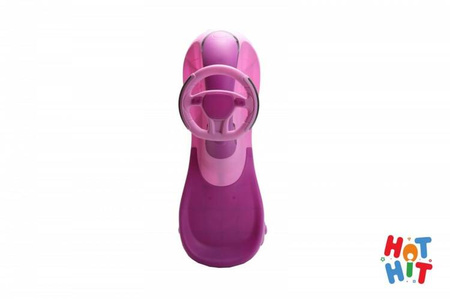 Jeździk Grawitacyjny Swing Car z muzyką i światłem różowy