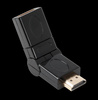 Złącze HDMI gniazdo-wtyk z możliwością rotacji