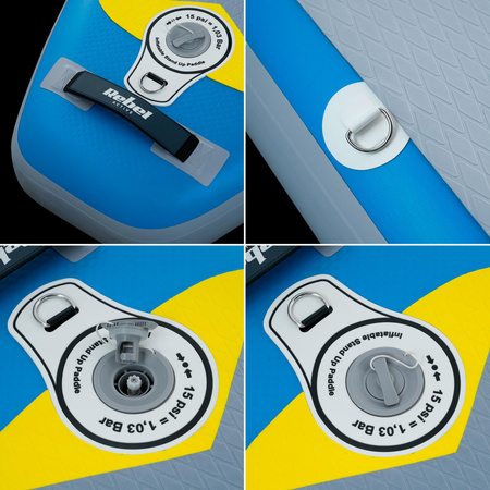 Deska SUP REBEL ACTIVE RBA4501 - niebieska