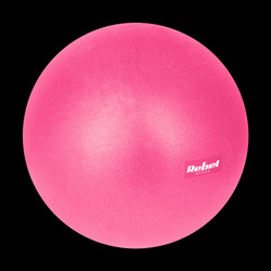 Mini piłka gimnastyczna do pilates rehabilitacyjna 25cm, kolor różowy, REBEL ACTIVE