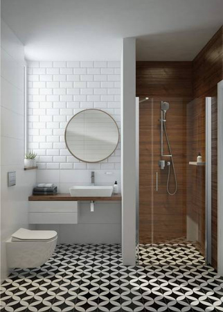 Zestaw WC podtynkowy 6 w 1 (CDZS6ZPW) - Deante