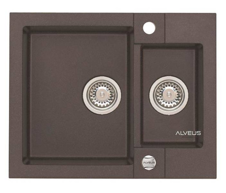 ALVEUS ROCK 80 zlewozmywak granitowy chocolate (4218003)