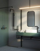 Ścianka prysznicowa / walk-in systemu Kerria Plus 110 cm (KTS N31P) - Deante