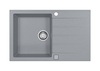 CADIT 20 kol. 81 BETON (790x500) zlew Granital 1 kom. z syfonem POP-UP 3 1/2" ALVEUS (1132025)