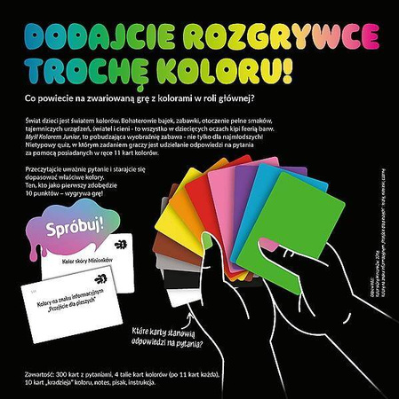 Gra Colour Brain Myśl kolorem Junior