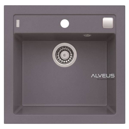 ALVEUS FORMIC 20 zlewozmywak granitowy steel (4402004)