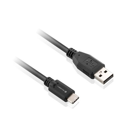 Kabel GoGEN USB-A / USB-C 2m czarny USBAC200MM02