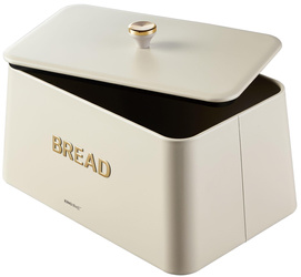 Chlebak, metalowy, 35x23x21cm, beżowy, KINGHoff, KH-1950 KH-1950