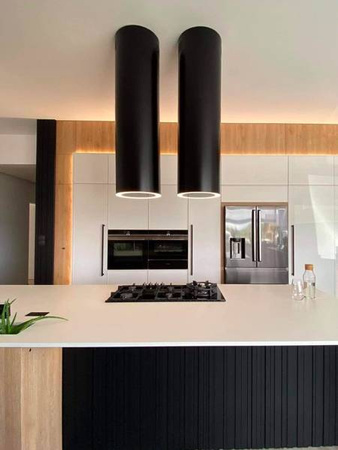 Okap wyspowy Tubus W Long Inox CDW3801IL Ciarko Design