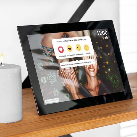 Cyfrowa ramka Kruger&Matz na zdjęcia FRAMEO Wi-Fi 10,1&quot; czarna