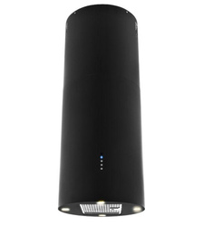 Okap wyspowy cylindryczny AKPO WK-4 ISLA BALMERA CZARNY (tuba, sterowanie mechaniczne)