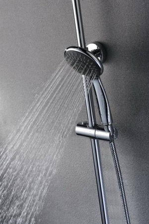 Zestaw wannowo-prysznicowy natynkowy ROGO ROG-ZWPN.500C Blue Water